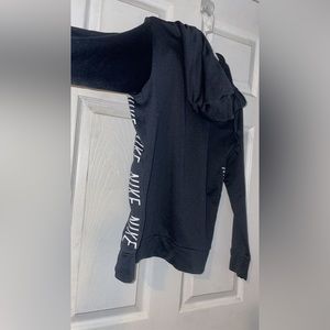 Black NIKE hoodie, M, dry fit material